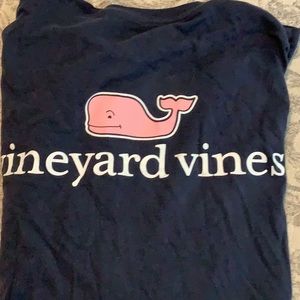 Mens long sleeve vineyard vines tshirt